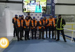 La Corporación visita el centro logístico de la empresa Carrefour en Torrejón de Ardoz