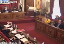 Pleno ordinario de enero de 2017 del Ayuntamiento de Badajoz