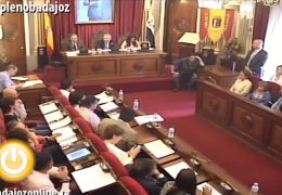 Pleno Ordinario Mayo Ayuntamiento de Badajoz 2017