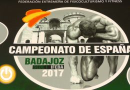 Badajoz, escenario del Campeonato de España de Fisicoculturismo y Fitness