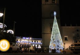 Badajoz ya ha encendido su alumbrado navideño