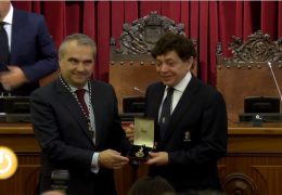 Entrega de la Medalla de la Ciudad a la Banda Municipal de Música de Badajoz