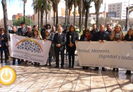 Badajoz rinde homenaje a las víctimas del terrorismo