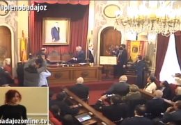 Pleno extraordinario de diciembre 2018 Ayuntamiento de Badajoz