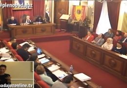Pleno ordinario de diciembre 2018 Ayuntamiento de Badajoz