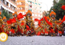 Los Lingotes ganadores del desfile de comparsas del Carnaval de Badajoz