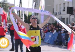 Modesto Ricardo Álvarez y María Mercedes Pila vencedores de la Maratón Ciudad de Badajoz