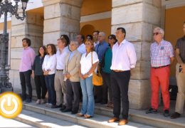 Minuto de silencio en Badajoz en memoria de la última víctima de violencia de género