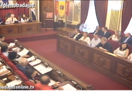 Pleno extraordinario junio 2019 Ayuntamiento de Badajoz