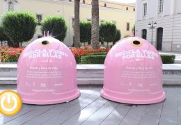 Cuatro contenedores rosas para impulsar la investigación contra el cáncer de mama