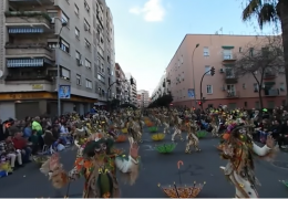 Comparsa El vaivén Carnaval de Badajoz – Vídeo 360