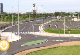 Finalizadas las obras de urbanización junto al Puente de Palmas