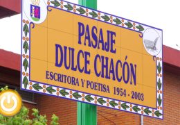 Dulce Chacón ya tiene calle en Badajoz