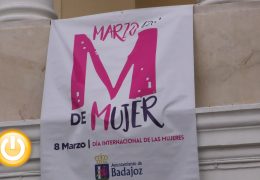 Celebración del 8M en el Ayuntamiento de Badajoz