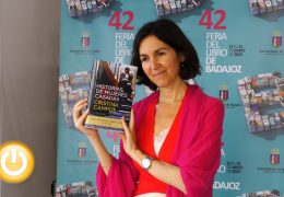 Entrevista a Cristina Campos – Feria del Libro de Badajoz 2023