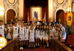 Recepción al Club Civitas Baloncesto Badajoz