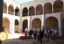 Visita a las obras de rehabilitación del convento de San Pedro de Alcántara