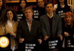 Acto con motivo de la celebración del 25N en Badajoz