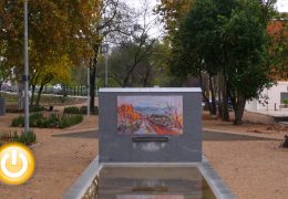 Terminado el parque dedicado al pintor Francisco Pedraja
