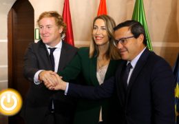 Firmado el convenio del consorcio de recuperación del Casco Antiguo de Badajoz.