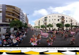 Comparsa Achikitú Carnaval de Badajoz 2024 – Vídeo 360