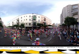 Comparsa Umsuka Imbali Carnaval de Badajoz 2024 – Vídeo 360