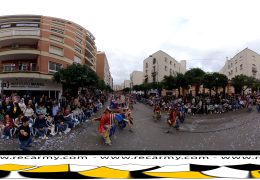 Comparsa Bakumba Carnaval de  Badajoz 2024 – Vídeo 360