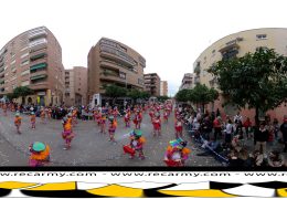 Comparsa Montihuakán Carnaval de Badajoz 2024 – Vídeo 360