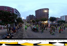 Comparsa Los Superkk Carnaval de Badajoz 2024 – Vídeo 360