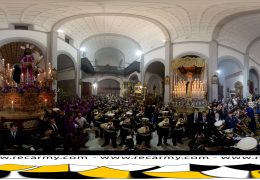 Semana Santa Badajoz 360 – Procesión Iglesia San Agustín 2024