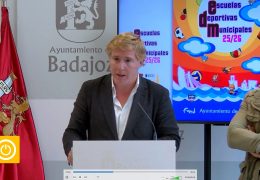 Rueda de prensa alcalde – Presentación del curso de las Escuelas Deportivas Municipales