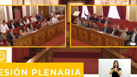 Pleno ordinario de octubre de 2025 del Ayuntamiento de Badajoz