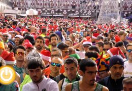 Masiva participación en la San Silvestre 2025 de Badajoz