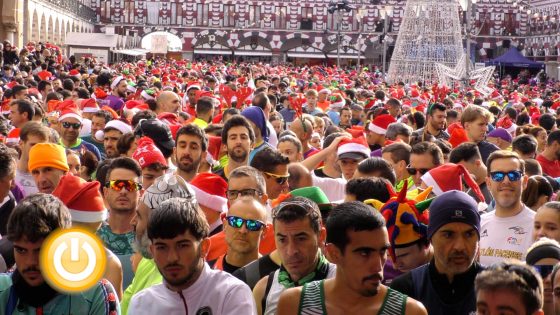 Masiva participación en la San Silvestre 2025 de Badajoz