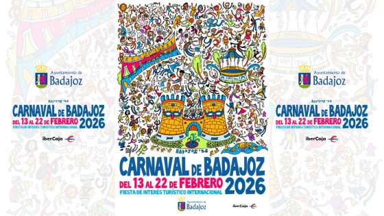 Rueda de prensa Ferias y Fiestas – Presentación del cartel del Carnaval de Badajoz 2026