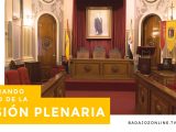 Pleno ordinario de febrero de 2026 del Ayuntamiento de Badajoz