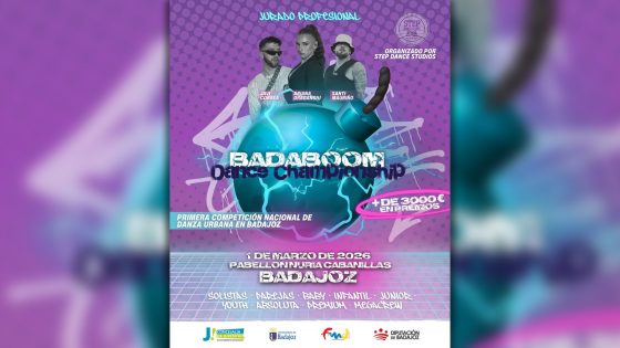 Rueda de prensa Deporte – Badaboom Dance Championship 2026