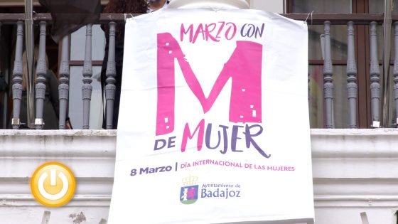 Acto con motivo de la celebración del 8M en Badajoz