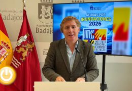 Rueda de prensa alcalde – Ayudas para afectados por inundaciones en Badajoz