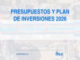 Rueda de prensa Alcalde  – Presentación del Plan de Inversiones y Presupuesto 2026
