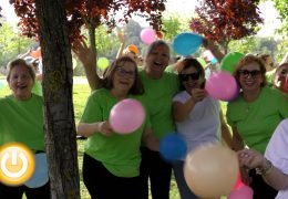 Los mayores de Badajoz lo dan todo en el Parque del Guadiana