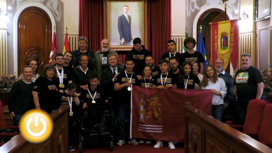 Recepción al Club Dojo Bushido de Badajoz por sus logros deportivos