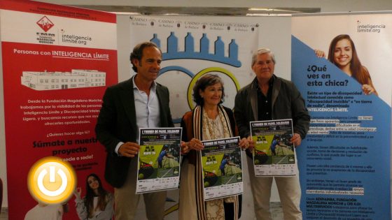 AEXPAINBA presenta el 1er Torneo de Pádel Solidario