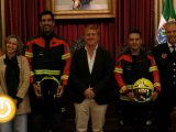 Toma de posesión de 2 sargentos del Cuerpo de Bomberos de Badajoz
