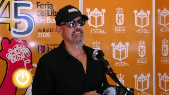 Entrevista a César Pérez Gellida – Feria del Libro de Badajoz 2026