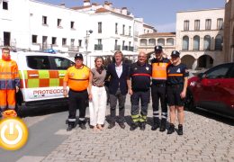 Nuevos vehículos y equipamiento para Protección Civil de Badajoz