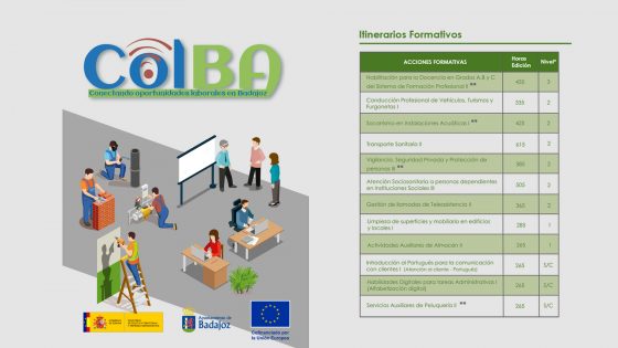 Rueda de prensa Formación y Empleo – Nuevos cursos COLBA
