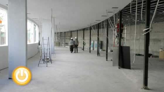 Avanzan las obras del centro de salud del Palacio de Congresos Manuel Rojas