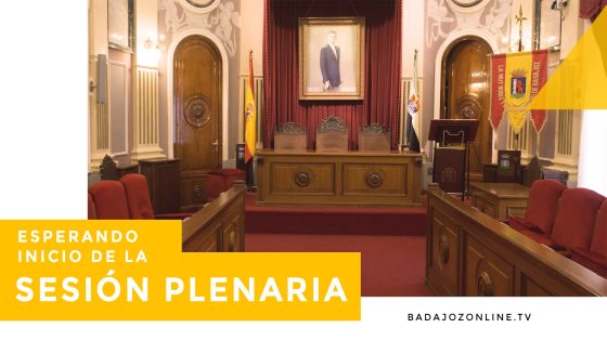 Pleno ordinario de Septiembre de 2026 del Ayuntamiento de Badajoz