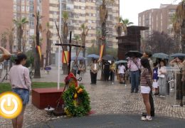 Acto de Homenaje a la Bandera por alumnos de Badajoz 2026